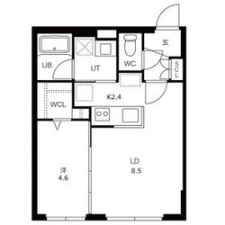 S-RESIDENCE琴似の物件間取画像